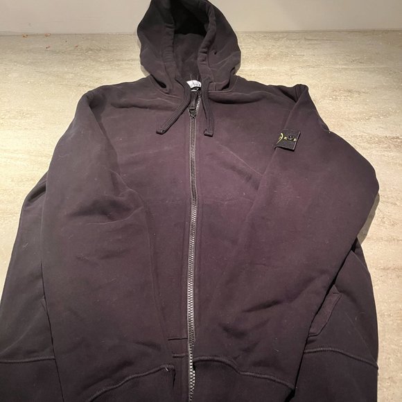 Stone Island Heavy Zip-Up Hoodie - Picture 2 of 4